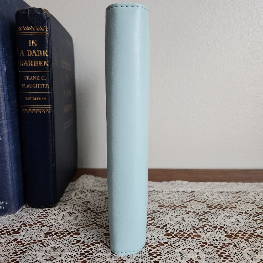 Light Blue Personal Size Ring Bound Planner